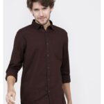 Ketch Brown Shirt for Men