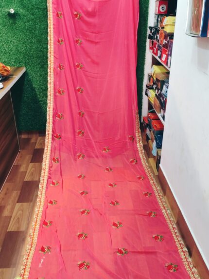 New Fancy Work Saree