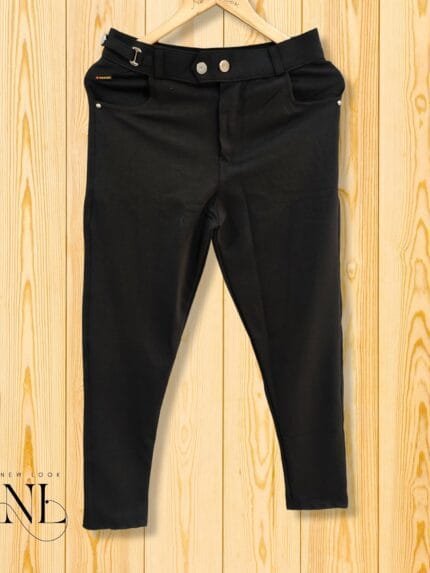 Lycra Trackpant for Men Black