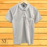 Grey Polo T-shirt for Men