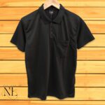 Black Polo T-shirt for Men