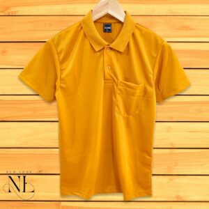 Yellow Polo T-shirt for Men