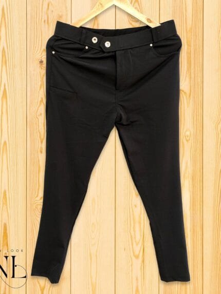 Lycra Trackpant for Men Black