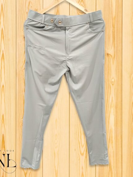 Lycra Trackpant for Men Grey