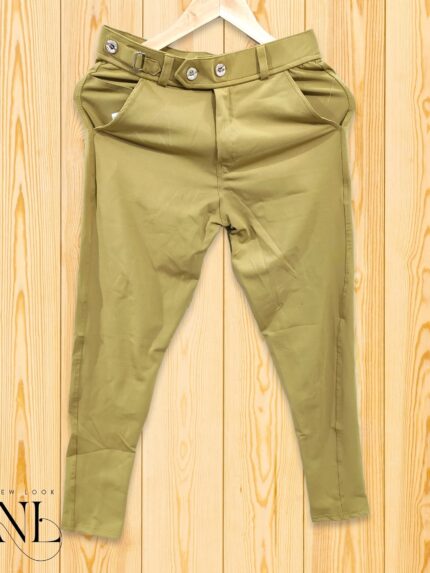 Lycra Trackpant for Men Cream