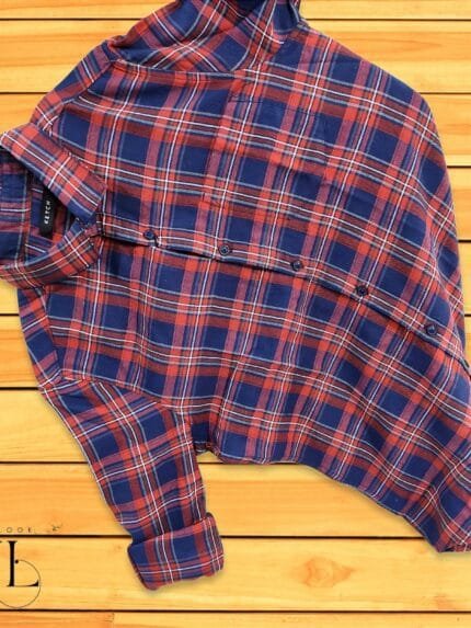 Ketch Blue Checks Full Sleeve Shirt