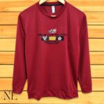 Imported Maroon T-shirt For Men