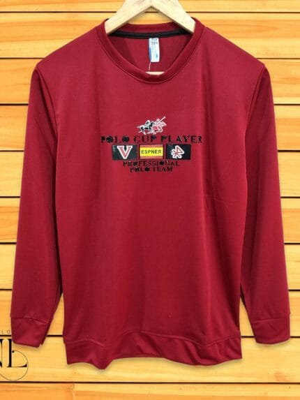 Imported Maroon T-shirt For Men