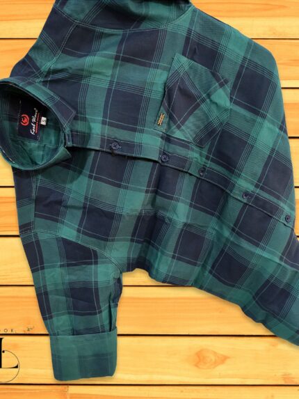 Blue Checks Shirt for Men