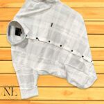 White Checks Shirt for Men