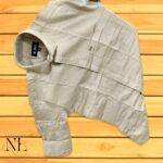 Cream Plain Full sleeve shirt