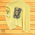 Tencel Lycra T-shirt Yellow