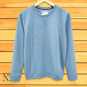 Blue Full Sleeve T-Shirt For Men