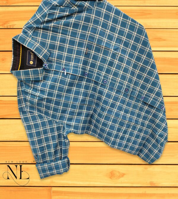 Blue Checks Full Sleeve Shirt