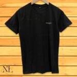 Plain Black Half Sleeve T-Shirt