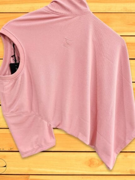Pink Half Sleeve T-Shirt For Men