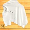 Henley T-Shirt For Men White