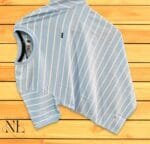 Blue Stripes Tshirt Half sleeve