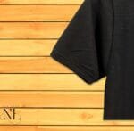 Black Plain T-shirt half Sleeve
