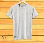 Cream Plain T-shirt half Sleeve