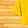 Yellow Plain T-shirt half Sleeve