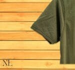 Green Plain T-shirt half Sleeve