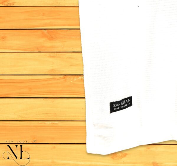 White Plain T-shirt half Sleeve