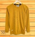 Yellow Plain T-Shirt Full Sleeve