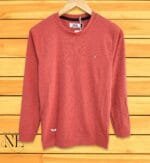Red Plain T-Shirt Full Sleeve