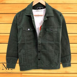 Green Denim Jacket