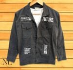 Dark Grey Denim Jacket