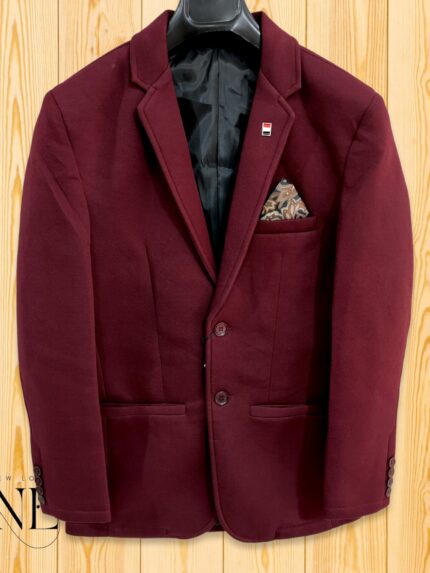 Maroon Blazer For Men