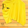 Yellow Plain T-Shirt Half Sleeve