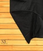 Black Plain T-Shirt Half Sleeve