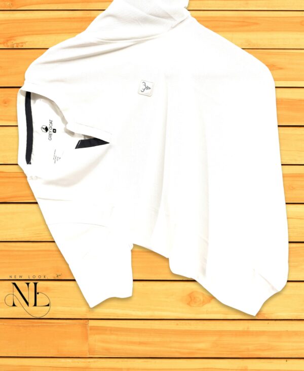 White Plain T-Shirt Half Sleeve
