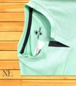 Green Plain T-Shirt Half Sleeve