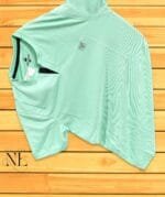 Green Plain T-Shirt Half Sleeve