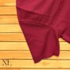 Maroon Plain T-Shirt Half Sleeve