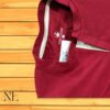 Maroon Plain T-Shirt Half Sleeve