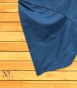 Blue Plain T-Shirt Half Sleeve