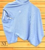 Blue Plain T-Shirt Half Sleeve