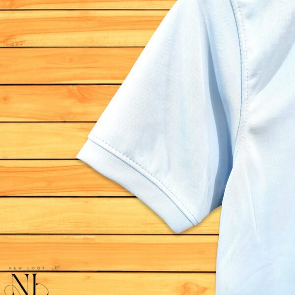 Blue Plain T-Shirt For Men