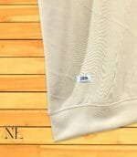 Cream Plain T-Shirt For Men