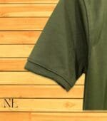 Green Plain T-Shirt For Men