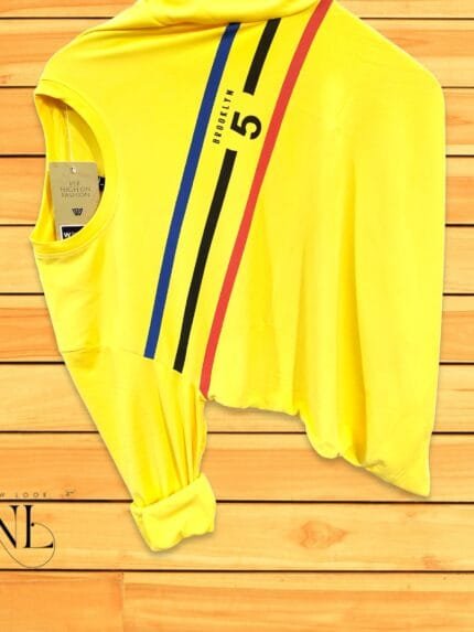 Yellow Full Printed T-Shirt for Men | Trendy Summer