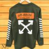 Green Printed T- Shirt Full Sleeve