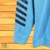 Blue Printed T-Shirt Full Sleeve