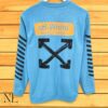 Blue Printed T-Shirt Full Sleeve