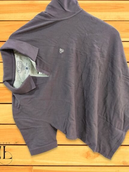 Grey Polo T-Shirt For Men