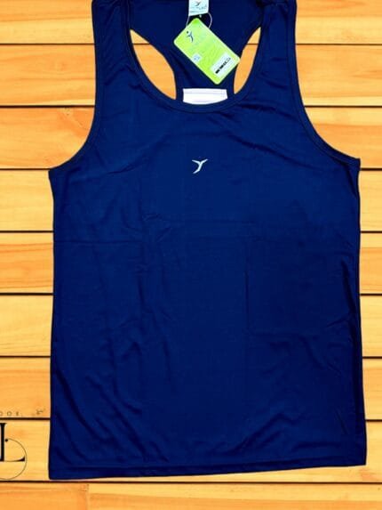 Blue Gym Vest For Men